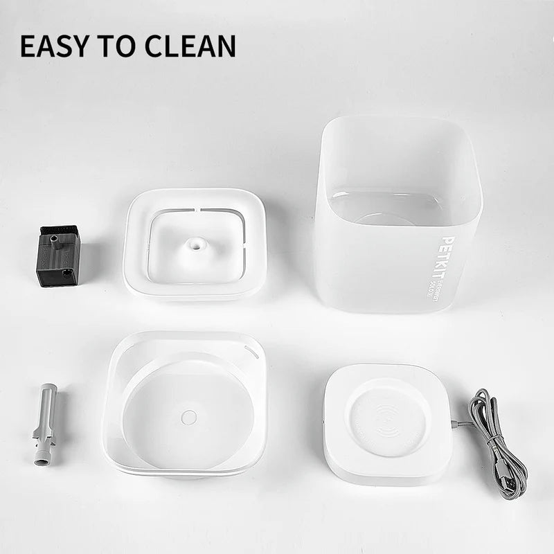 Petkit Eversweet Solo SE Pet Water Fountain for Cats & Dogs 1.8L USB DC 5V Powered White
