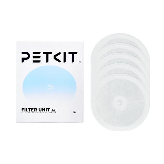 Petkit Filter Unit 3.0 Replacement Filters for Eversweet 3 Pro Solo 2 Solo SE Cat and Dog Pet Water Fountain 5-Pack