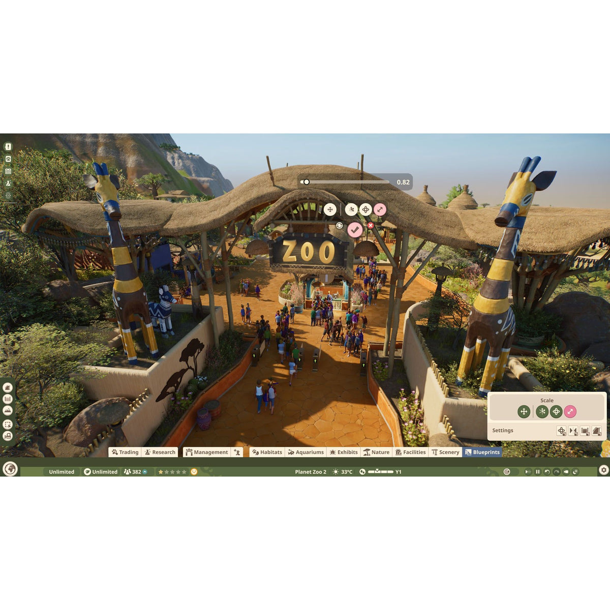 Planet Zoo 2 Sony Playstation 5 - PS5 Wildlife Management & Zoo Simulation Game