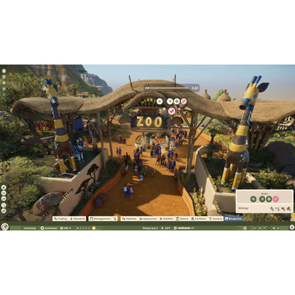 Planet Zoo 2 Sony Playstation 5 - PS5 Wildlife Management & Zoo Simulation Game