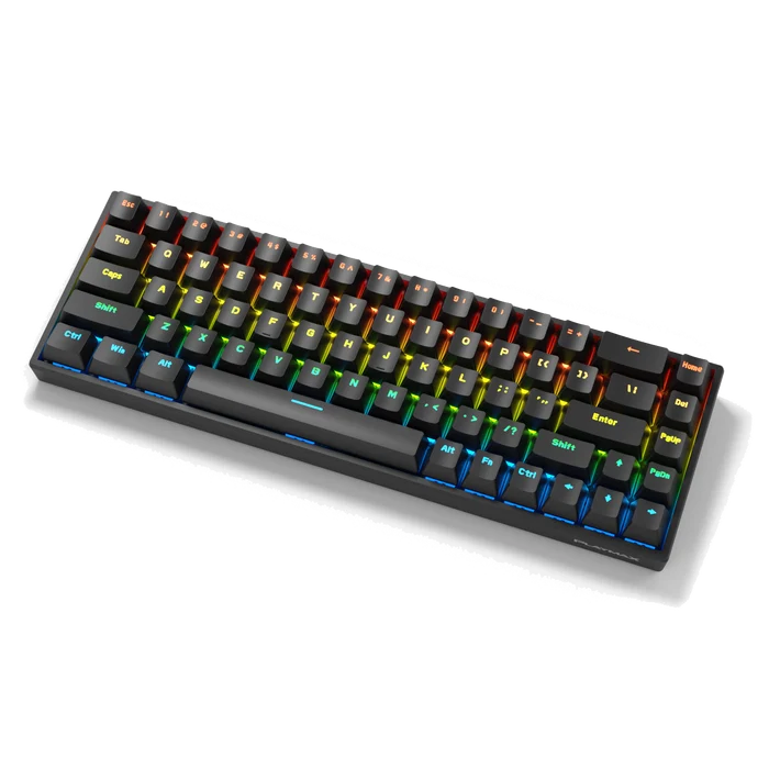Playmax Mini Mechanical RGB Backlit Gaming Keyboard Black