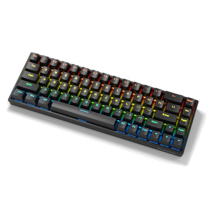 Playmax Mini Mechanical RGB Backlit Gaming Keyboard Black