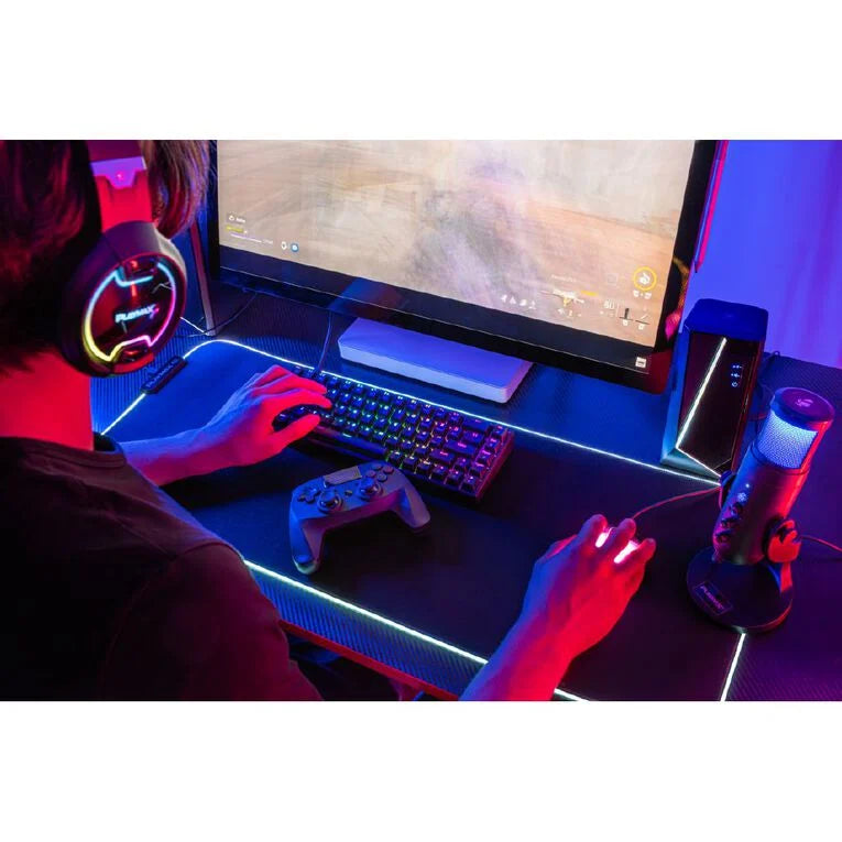 Playmax Mini Mechanical RGB Backlit Gaming Keyboard Black
