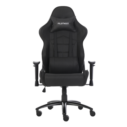 Playmax Studio Classic Ergonomic Gaming Chair Fabric Black