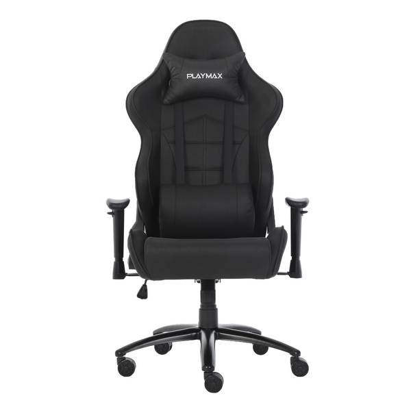 Playmax Studio Classic Ergonomic Gaming Chair Fabric Black