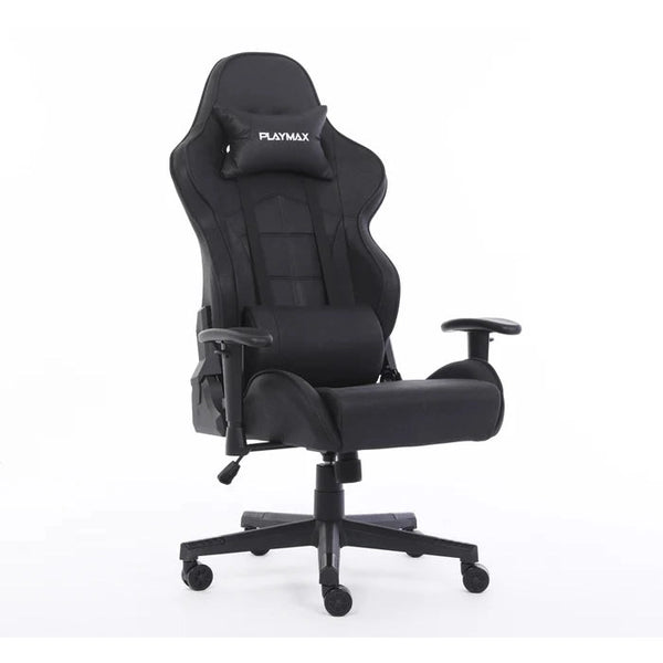 Playmax Studio Classic Ergonomic Gaming Chair Fabric Black