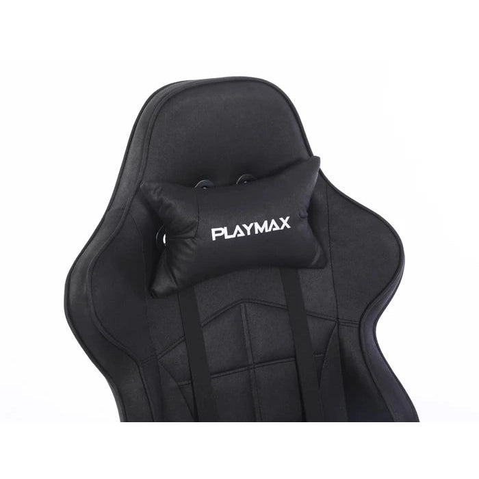Playmax Studio Classic Ergonomic Gaming Chair Fabric Black