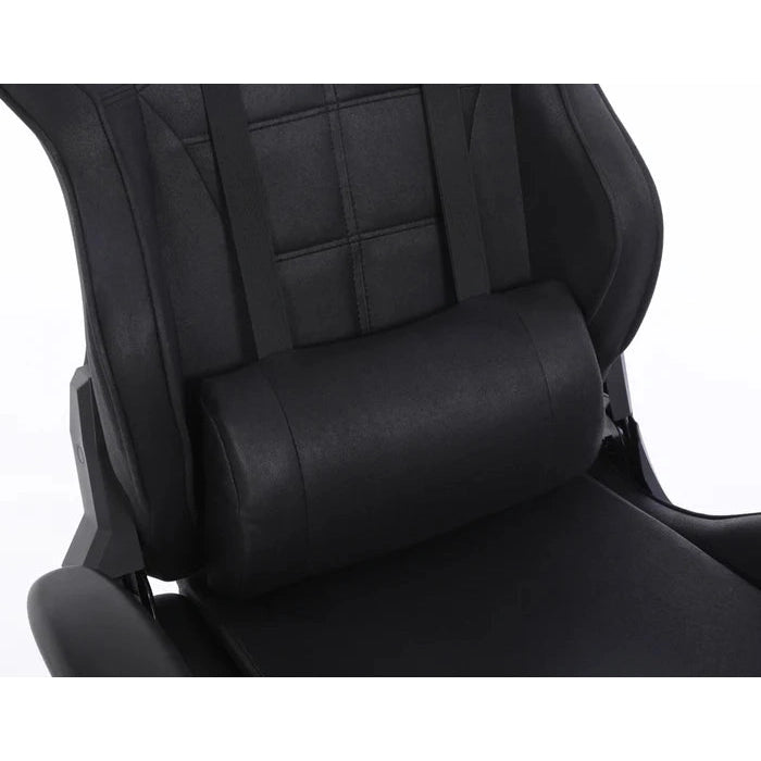 Playmax Studio Classic Ergonomic Gaming Chair Fabric Black