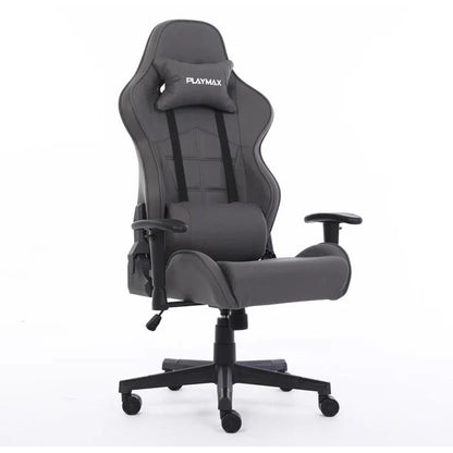 Playmax Studio Classic Ergonomic Gaming Chair Fabric Grey