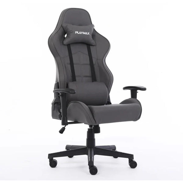 Playmax Studio Classic Ergonomic Gaming Chair Fabric Grey