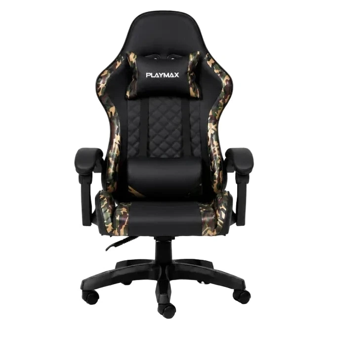 Playmax Studio Core Ergonomic Gaming Chair (Jungle Camo/Black)
