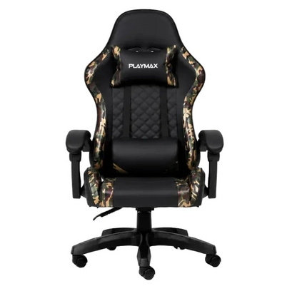 Playmax Studio Core Ergonomic Gaming Chair (Jungle Camo/Black)