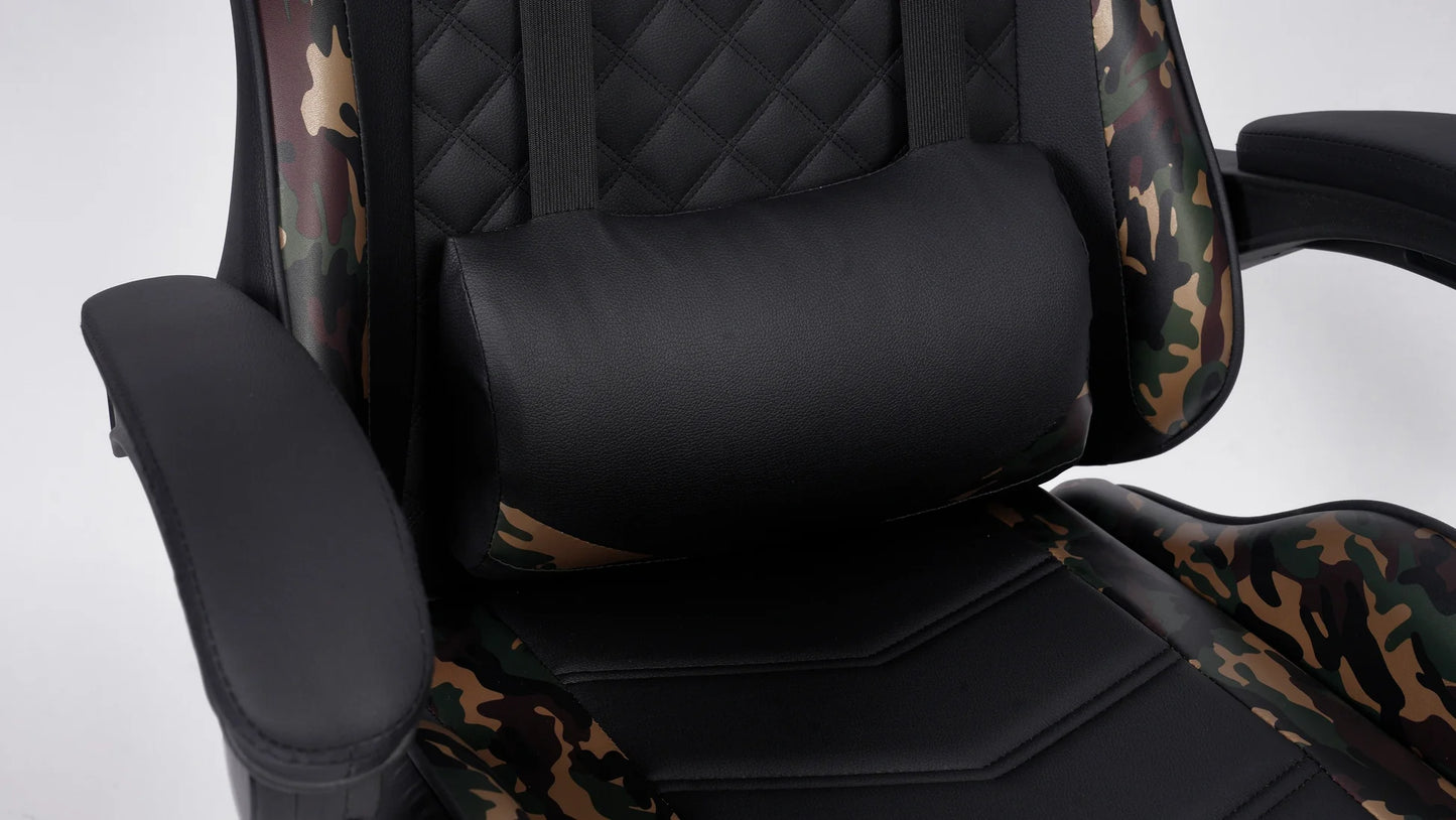 Playmax Studio Core Ergonomic Gaming Chair (Jungle Camo/Black)