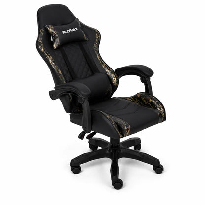 Playmax Studio Core Ergonomic Gaming Chair (Jungle Camo/Black)