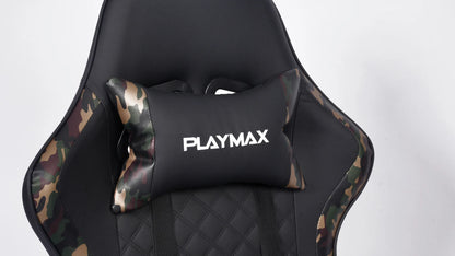 Playmax Studio Core Ergonomic Gaming Chair (Jungle Camo/Black)