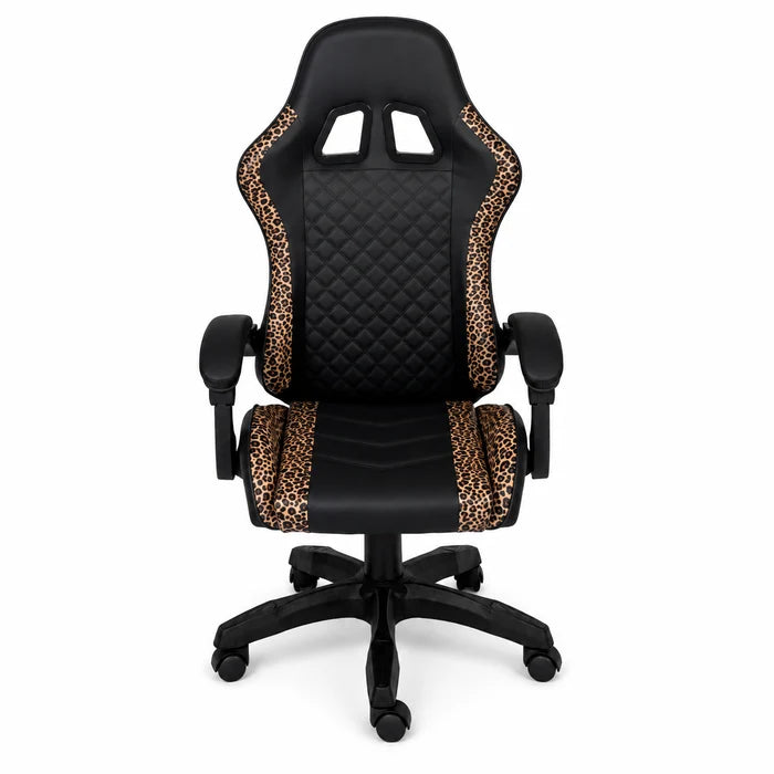 Playmax Studio Core Ergonomic Gaming Chair Leopard/Black