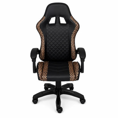 Playmax Studio Core Ergonomic Gaming Chair Leopard/Black