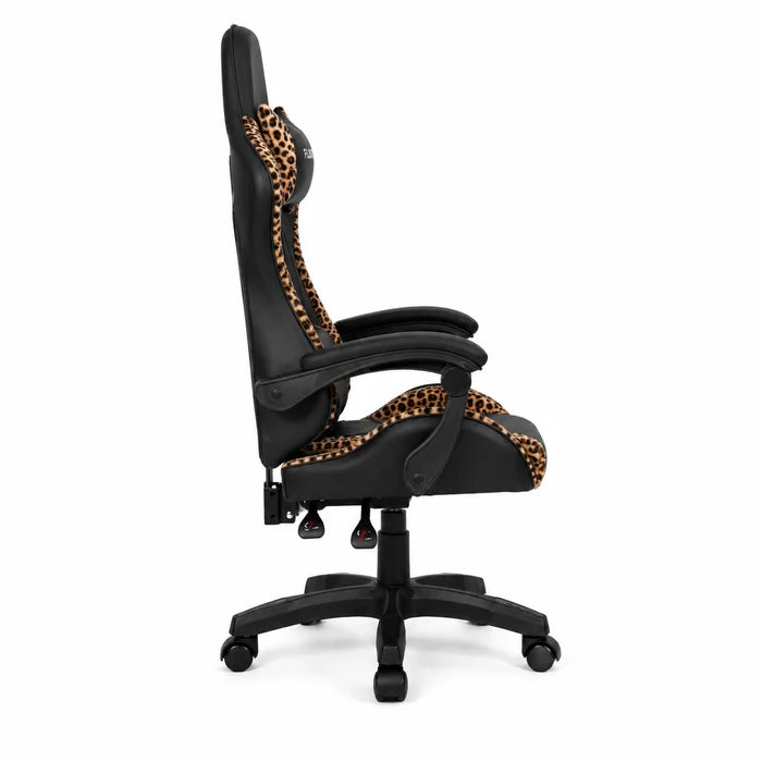 Playmax Studio Core Ergonomic Gaming Chair Leopard/Black