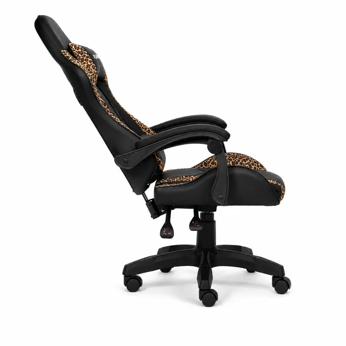 Playmax Studio Core Ergonomic Gaming Chair Leopard/Black