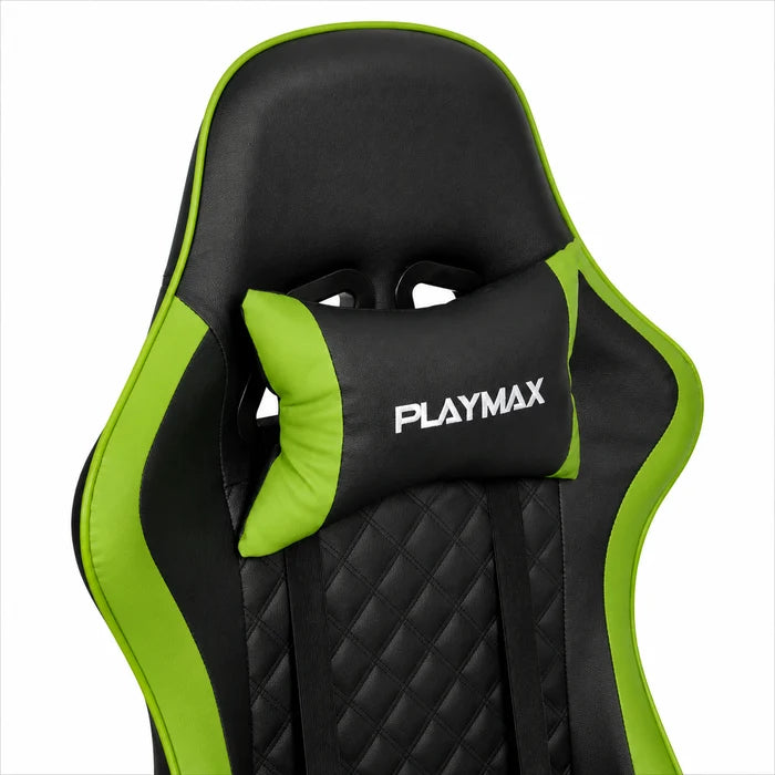 Playmax Studio Core Ergonomic Gaming Chair (Matcha Green/Black)