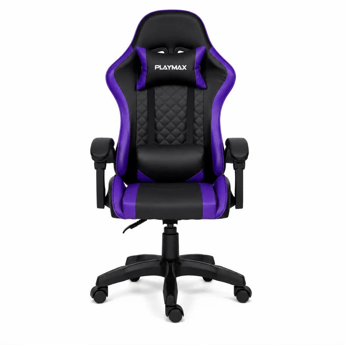Playmax Studio Core Ergonomic Gaming Chair (Purple/Black)