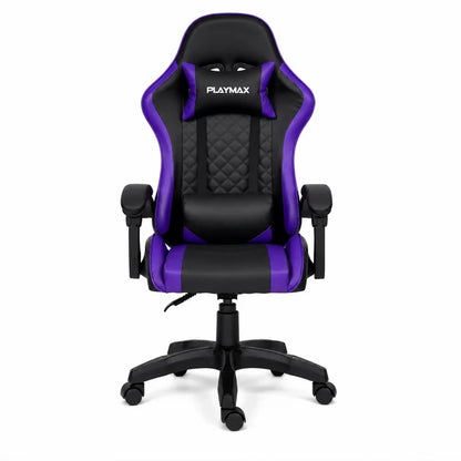 Playmax Studio Core Ergonomic Gaming Chair (Purple/Black)