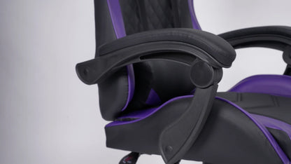 Playmax Studio Core Ergonomic Gaming Chair (Purple/Black)