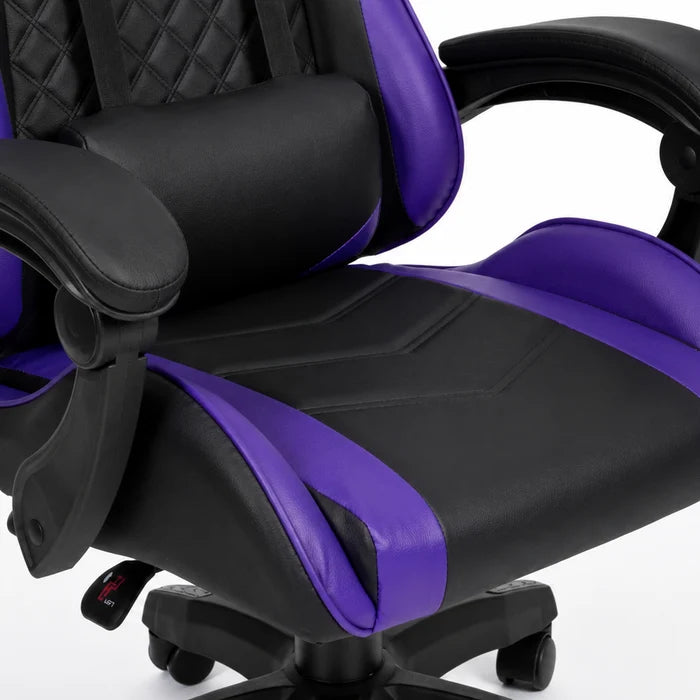Playmax Studio Core Ergonomic Gaming Chair (Purple/Black)