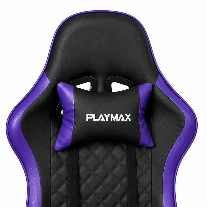 Playmax Studio Core Ergonomic Gaming Chair (Purple/Black)