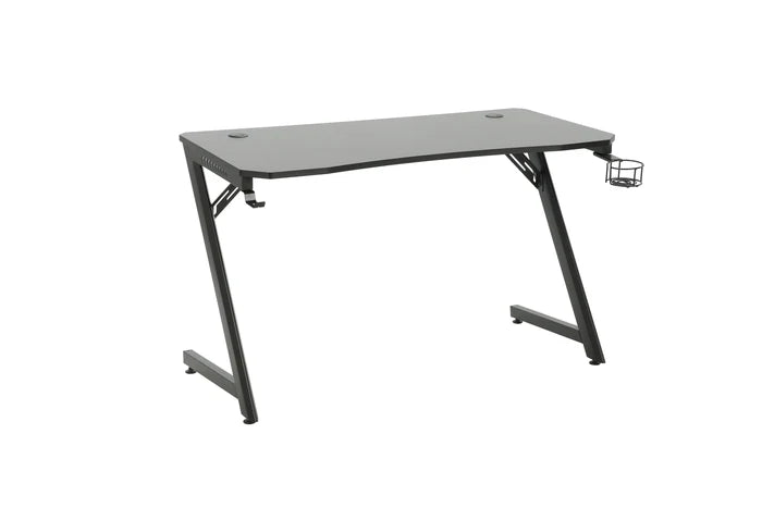 Playmax Studio Cyber Gaming Desk RGB with Built-In Cable Management (Black)