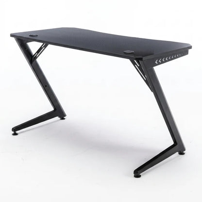 Playmax Studio Cyber Gaming Desk RGB with Built-In Cable Management Black