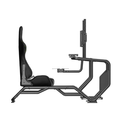 Playmax Velocity Racing Cockpit Simulator Seat Gaming Sim Chair with Monitor Mount Black