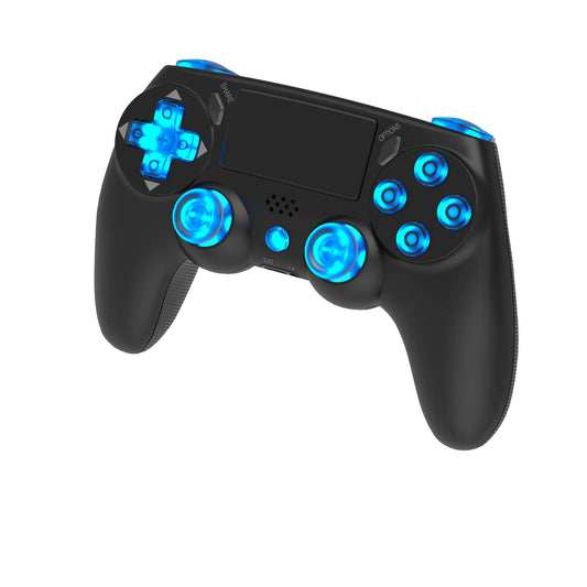 Playmax Wireless RGB Controller V2 for Playstation 4 PS4 & PC Black