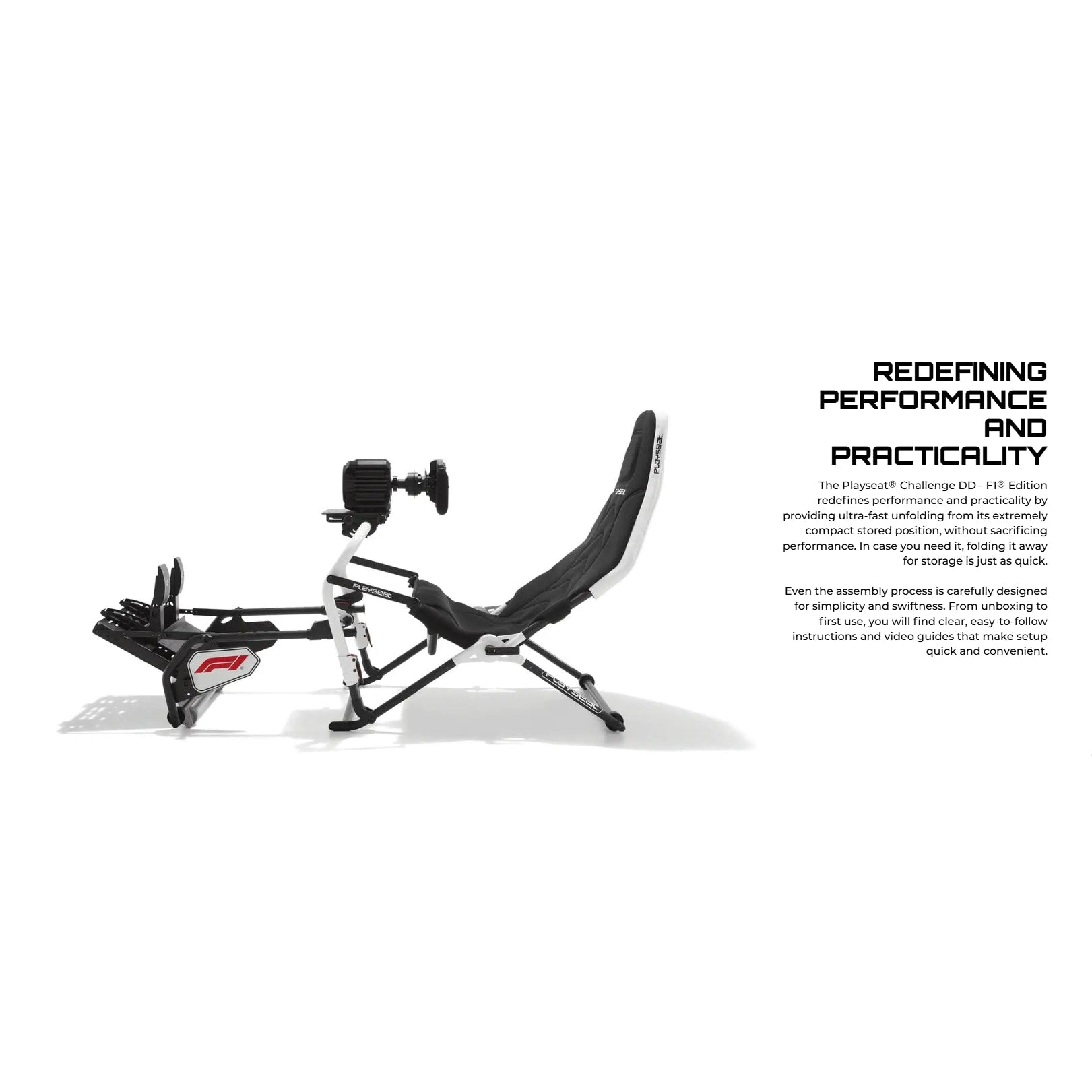 Playseat Challenge DD F1 Racing Edition Simulator Sim Cockpit Gaming Chair Seat