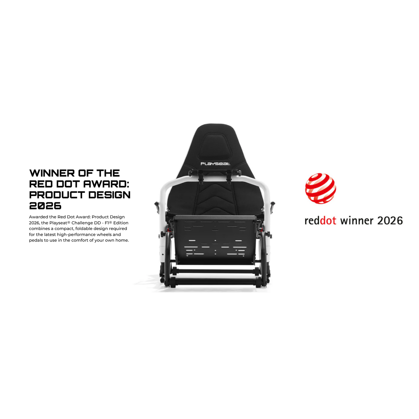Playseat Challenge DD F1 Racing Edition Simulator Sim Cockpit Gaming Chair Seat