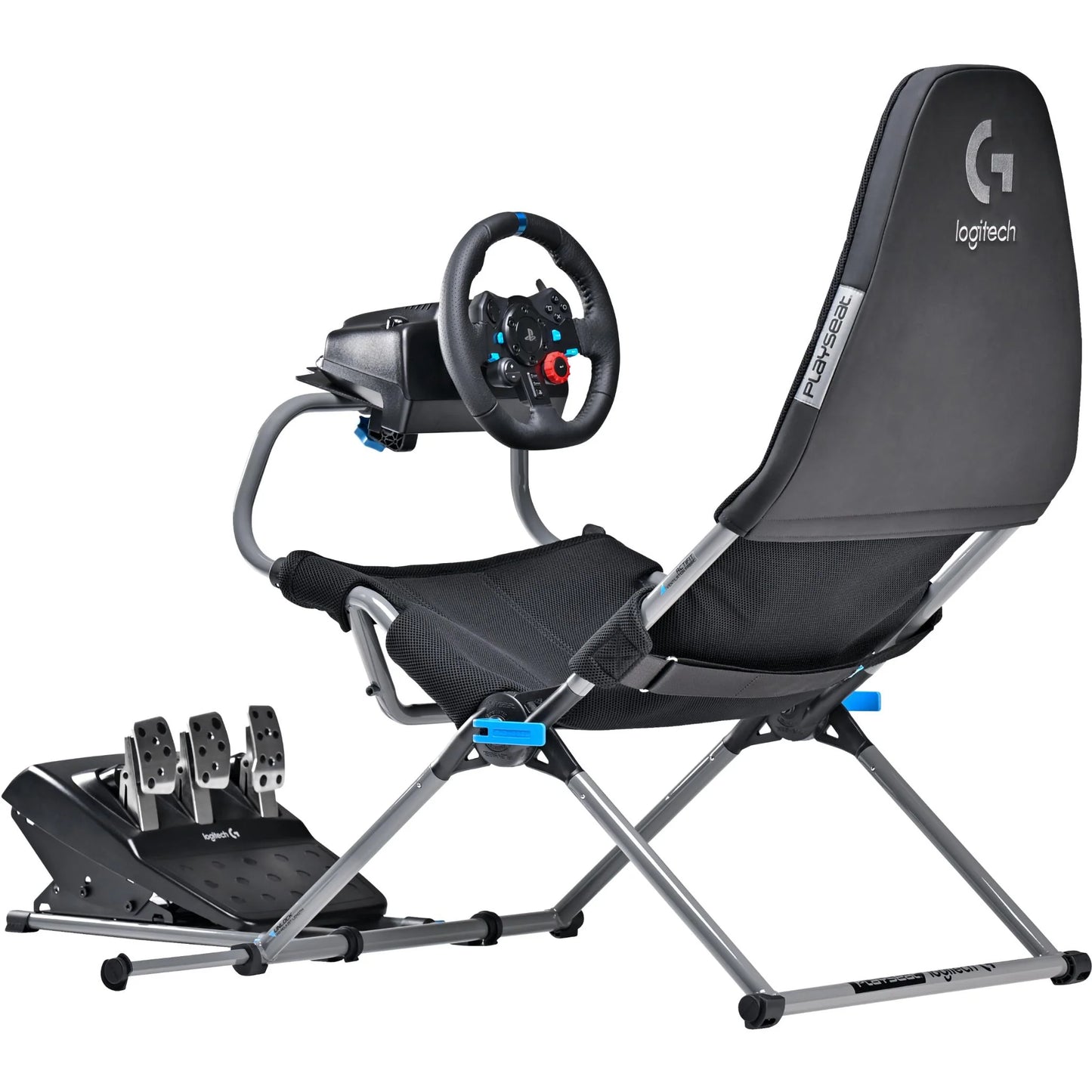 Playseat Challenge X Logitech G Edition Racing Simulator Cockpit Gaming Chair Seat