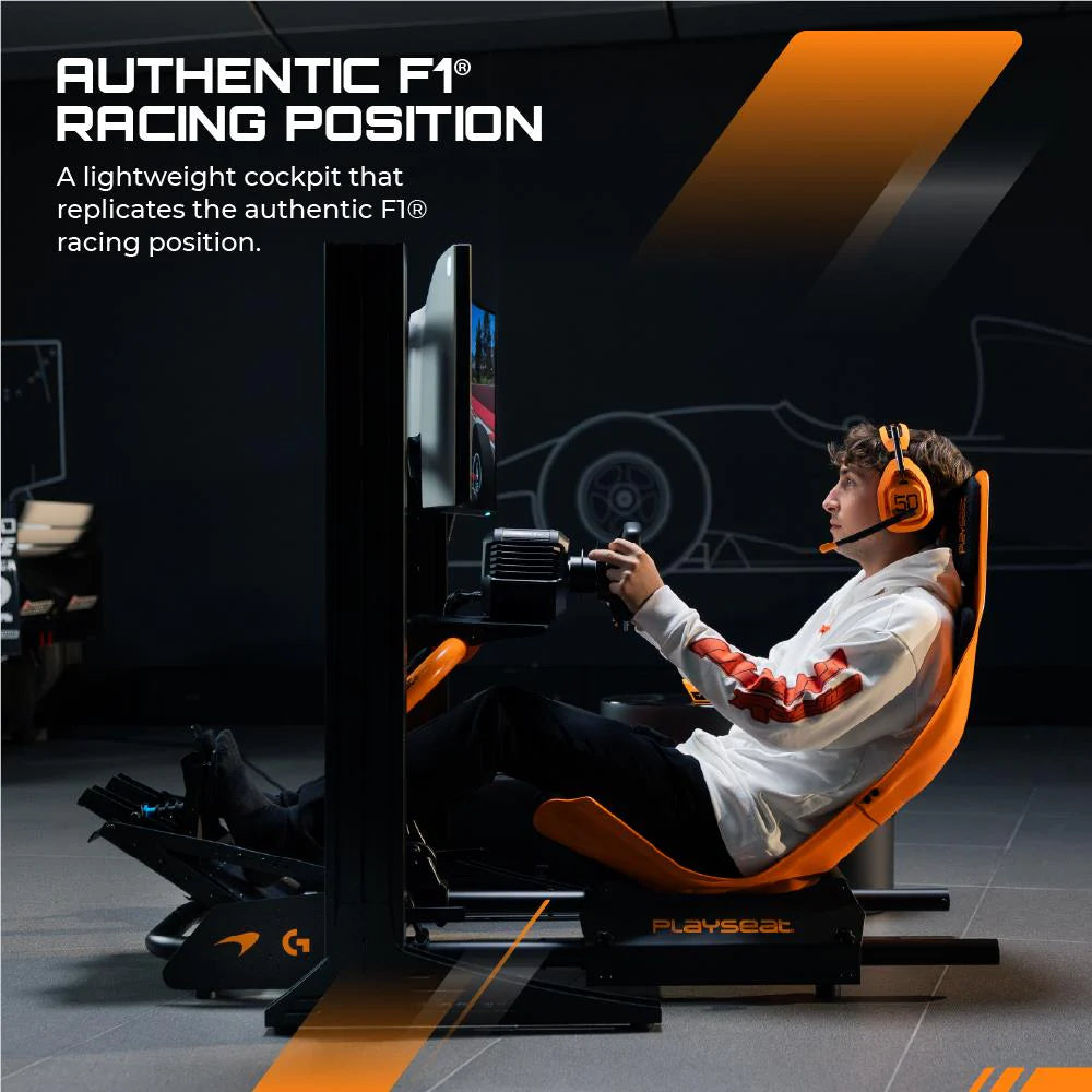 Playseat Formula Instinct McLaren Racing Edition Simulator Sim Cockpit Gaming Chair Seat