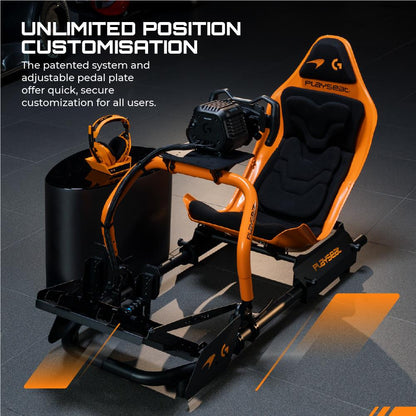 Playseat Formula Instinct McLaren Racing Edition Simulator Sim Cockpit Gaming Chair Seat
