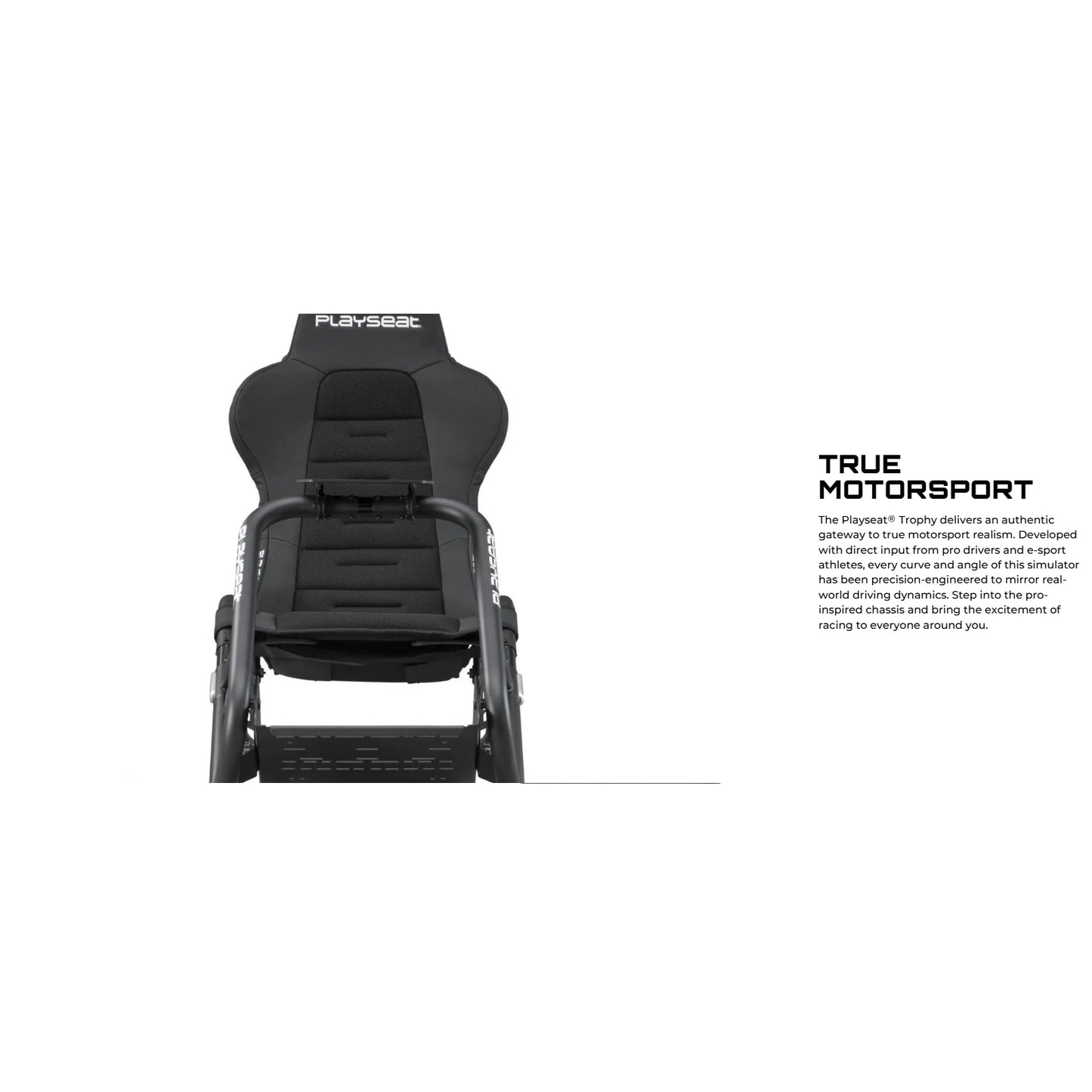 Playseat Trophy Racing Simulator Sim Cockpit Gaming Chair Seat Black