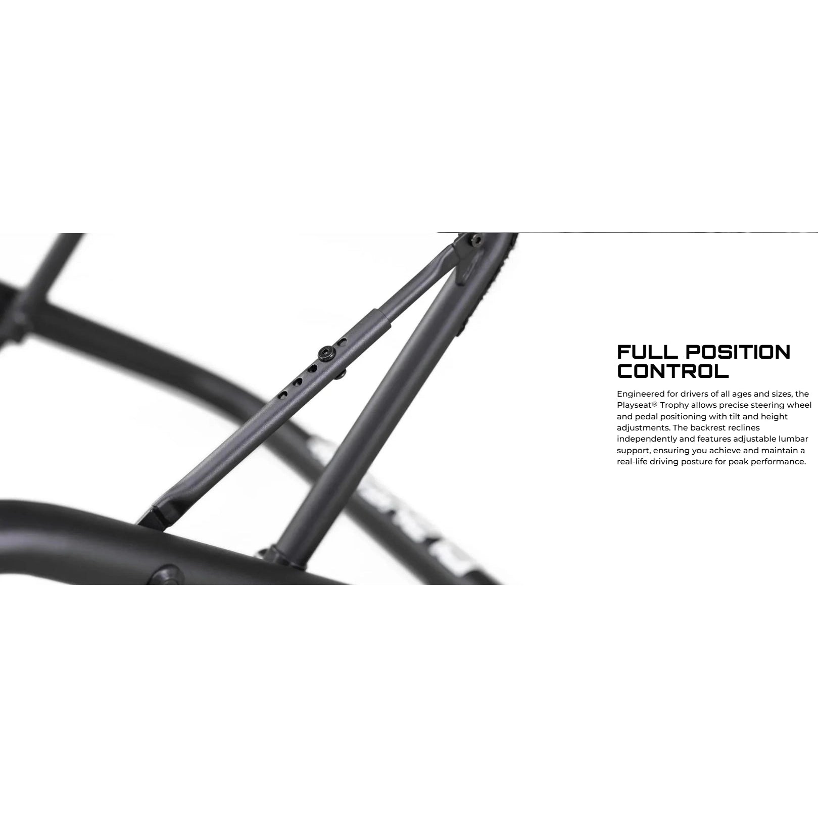 Playseat Trophy Racing Simulator Sim Cockpit Gaming Chair Seat Black