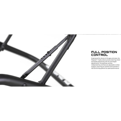 Playseat Trophy Racing Simulator Sim Cockpit Gaming Chair Seat Black