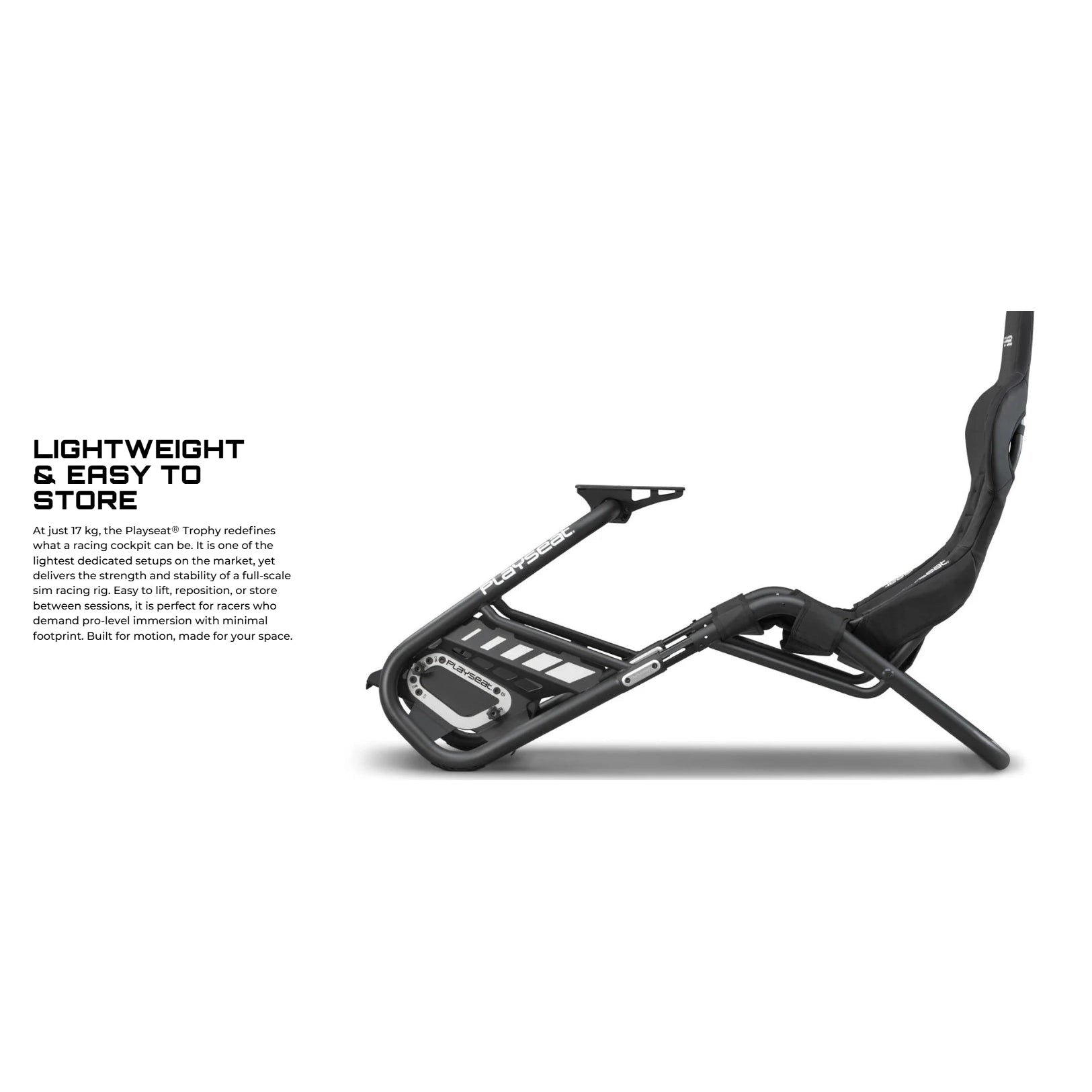 Playseat Trophy Racing Simulator Sim Cockpit Gaming Chair Seat Black