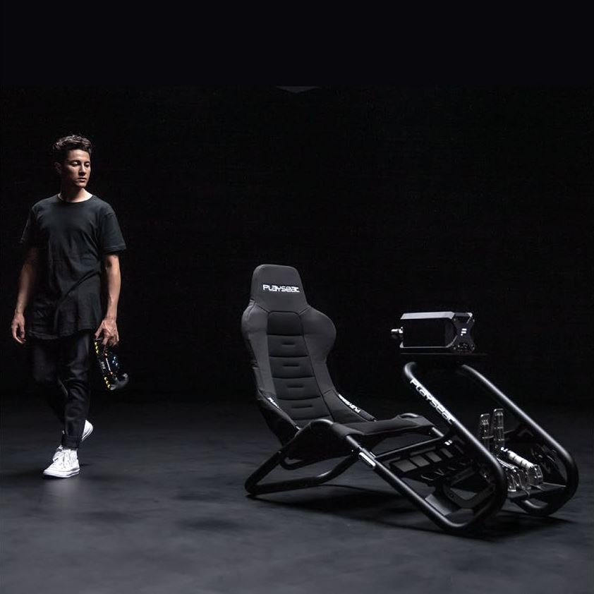 Playseat Trophy Racing Simulator Sim Cockpit Gaming Chair Seat Black