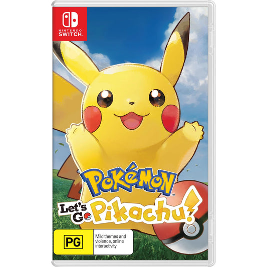 Pokemon Let’s Go Pikachu! Game Nintendo Switch