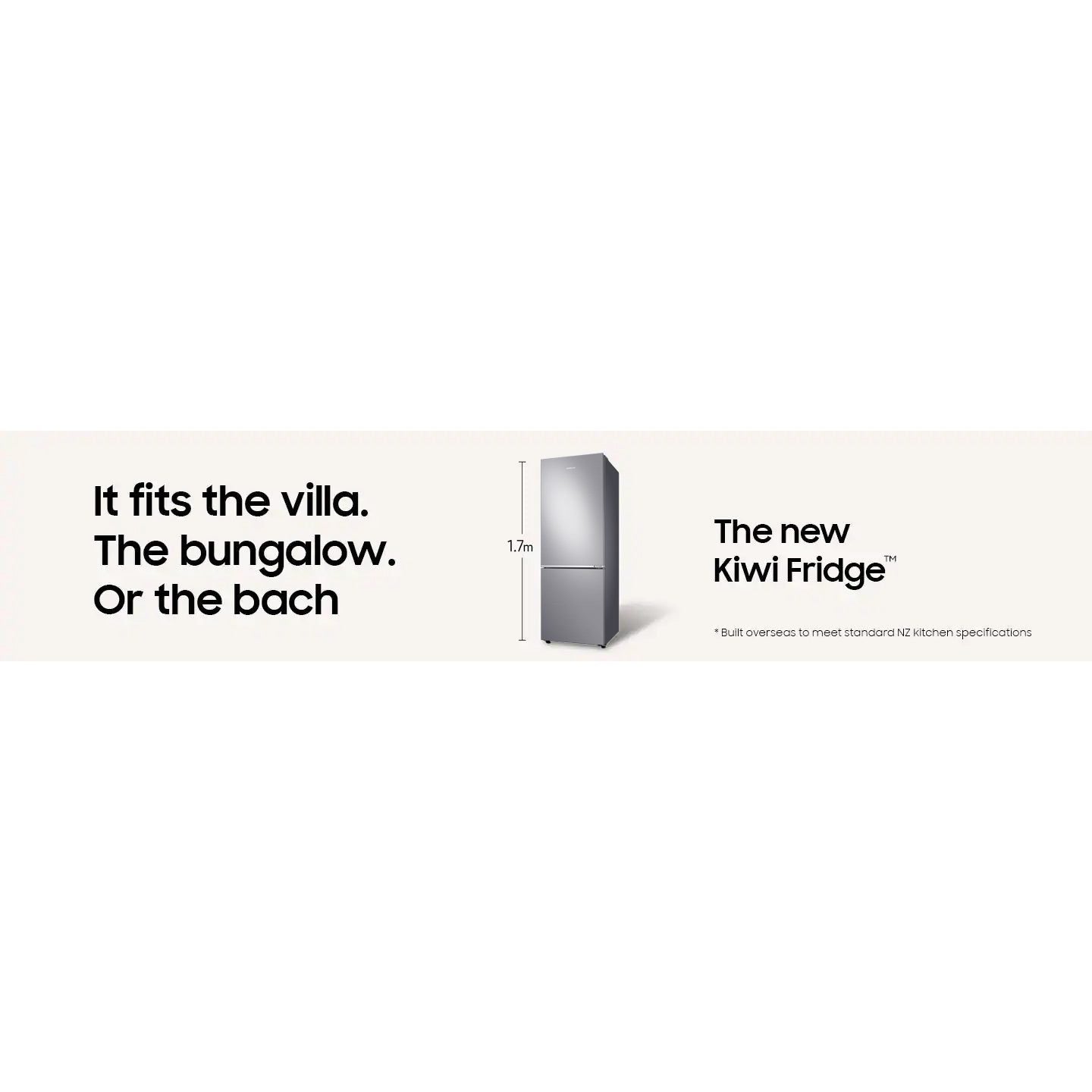 Samsung Refrigerator 310L RB4000N (SRL336NW) BMF - Bottom Mount Fridge (Snow White)
