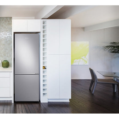 Samsung Refrigerator 310L RB4000N (SRL335NLS) BMF - Bottom Mount Fridge - Elegant Inox (Silver)
