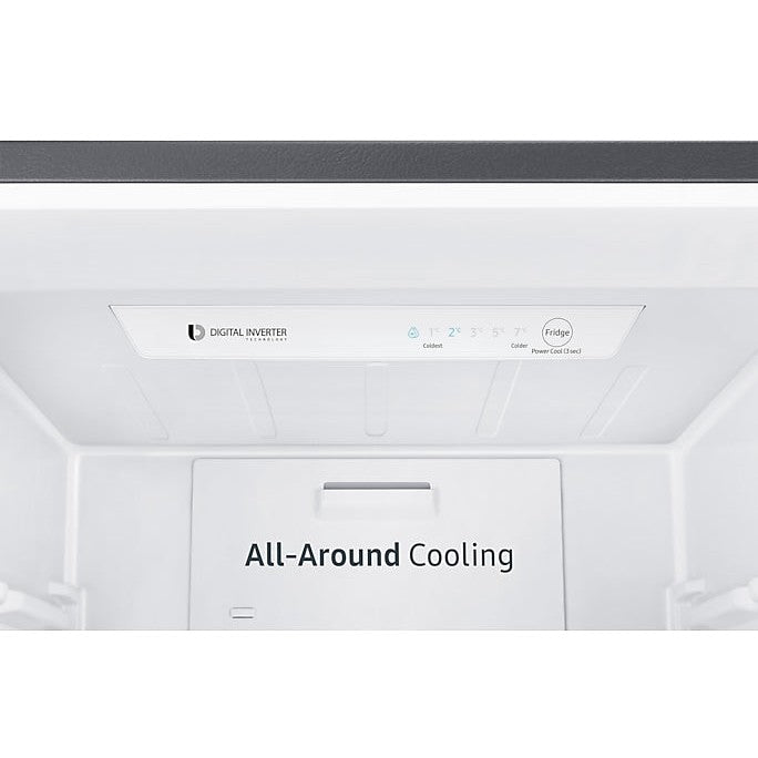 Samsung Refrigerator 310L RB4000N (SRL335NLS) BMF - Bottom Mount Fridge - Elegant Inox (Silver)