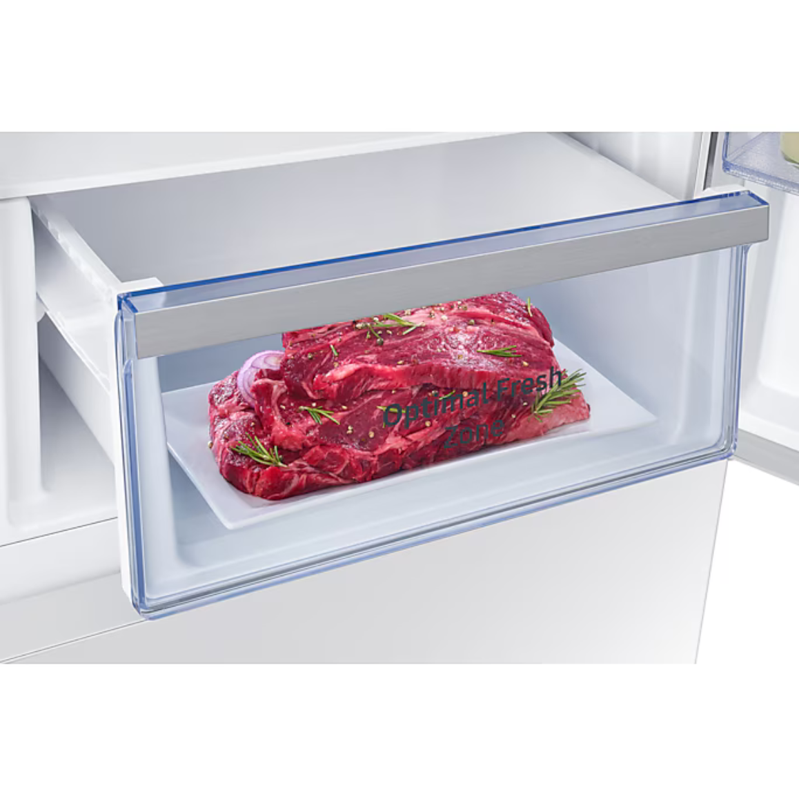 Samsung Refrigerator 310L RB4000N (SRL336NW) BMF - Bottom Mount Fridge (Snow White)