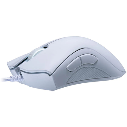 Razer Deathadder Essential White Edition - Ergonomic Wired Gaming Mouse