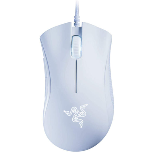 Razer Deathadder Essential White Edition - Ergonomic Wired Gaming Mouse